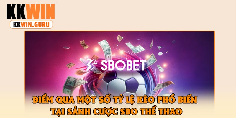 Điểm Qua Một Số Tỷ Lệ Kèo Phổ Biến Tại Sảnh Cược Sbo Thể Thao